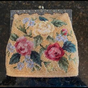 Vintage style beaded bag
